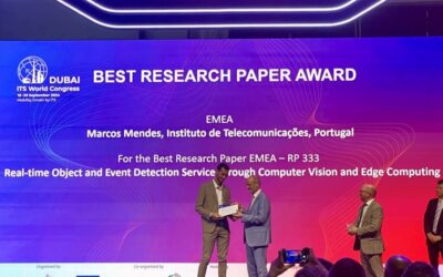 Marcos Mendes won the 1st Research Paper Award EMEA